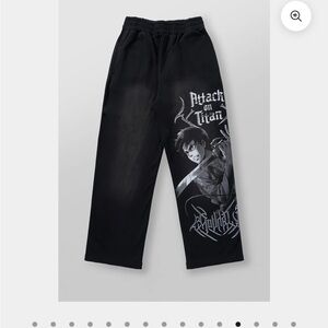 REALLY ISO these 3 ATTACK on TITAN sweatpants youngla. NOT FOR SALE LOOKIN!